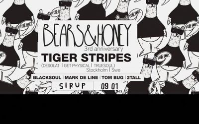 Bears&Honey  w/ Tiger Stripes (Swe) – 3rd anniversary