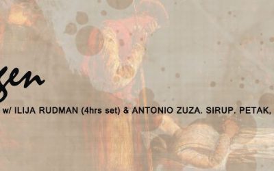 Imogen Recordings Night w/ Ilija Rudman & Antonio Zuza