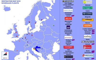 Veliki broj avionskih linija povezuje Slurp! s ostatkom svijeta