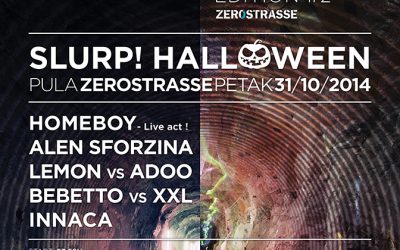 Seasplash predstavlja Slurp! Halloween u podzemnim tunelima Zerostrasse u Puli
