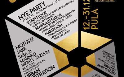 Seasplash platforma #9 donosi bogat prednovogodišnji program u srcu Pule